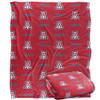 University of Arizona Wildcats Blanket, 50"x60", Logo Pattern, Silky Touch Super Soft Throw view 1