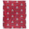 University of Arizona Wildcats Blanket, 50"x60", Logo Pattern, Silky Touch Super Soft Throw view 2