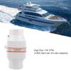 3Inch Marine Bilge Blower for Yacht Boat RV Ventilation 24V Inline Fan with 128 CFM Quiet Compatible with 75mm Hoses view 4