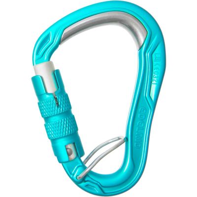 EDELRID HMS Bulletproof Locking Carabiner - Icemint Triple Lock FG