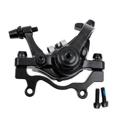 LYYCX Cable Pull Disc Brake, Disc Brake Caliper Suitable for Mountain Bike Disc Brakes, Road Bike Disc Brakes, Small Modifications (Color : Black, Size : Rear Brake)