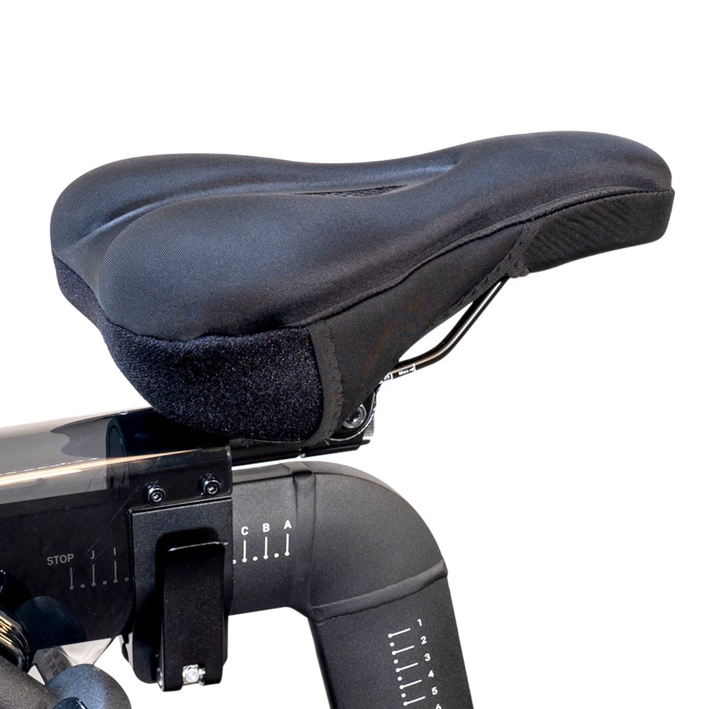 Padded Seat Cover for All Peloton Bikes and Cross Training Bike & Bike+ - Gel Seat Cushion, Ultimate Comfort for Men & Women, Accessories for Peloton Bikes