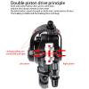 LYYCX Cable Pull Disc Brake, Disc Brake Caliper Suitable for Mountain Bike Disc Brakes, Road Bike Disc Brakes, Small Modifications (Color : Black, Size : Front and Rear Brakes) view 4