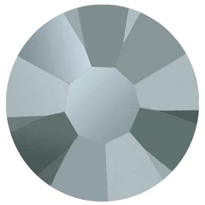 Preciosa Maxima Flatback Rhinestones - Choose Your Size - Color: Jet Hematite - 144 Pieces (SS20 (4.60-4.80mm))