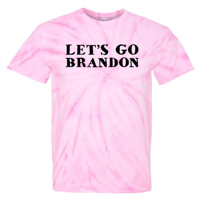 Let's Go Brandon - Fuck Joe Biden Unisex Tie Dye T-Shirt (Pink Tie Dye, XX-Large)