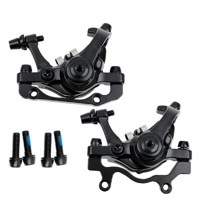LYYCX Pulls The Disc Brakes, Front and Rear Calipers Mountain Bike Disc Brakes Electric Bike Disc Brakes (Color : Black, Size : Front and Rear Brakes)