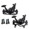 LYYCX Pulls The Disc Brakes, Front and Rear Calipers Mountain Bike Disc Brakes Electric Bike Disc Brakes (Color : Black, Size : Front and Rear Brakes) view 1