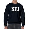 UGP Campus Apparel AW01 - Northern Illinois Huskies Basic Block Crewneck Sweatshirt - X-Large - Black view 4