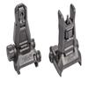 Magpul MBUS PRO Flip Up Steel Front Sight Black MAG275 Bundle with MBUS PRO Rear Sight Black MAG276 Made in USA view 1