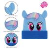 Hasbro Girls Winter Hat, Kids Gloves and Scarf, My Little Pony Baby Beanie For Ages 4-7, Light Blue view 4