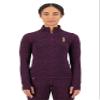 Mons Royale W Cascade 1/4 Zip Print view 2