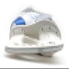 Botas - CRISTALO 171 - Women's Ice Skates | Made in Europe (Czech Republic) | Color: White with Blue, Adult 9.5 view 4