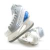 Botas - CRISTALO 171 - Women's Ice Skates | Made in Europe (Czech Republic) | Color: White with Blue, Adult 8 view 3