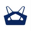easyforever Kids Girls Athletic Sport Bra Strappy Back Vest Crop Top Tanks for Gym Workout Dance Gymnastics Royal Blue E 4 view 2