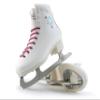 Botas - Model: Charlotte/Made in Europe (Czech Republic) / Figure Ice Skates for Girls, Kids/Stainless Steel Blades/Color: White, Size: Kids 13 view 4