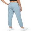 Haowind Joggers for Women with Pockets Elastic Waist Workout Sport Gym Pants Comfy Lounge Yoga Running Pants(Denim Blue XXL) view 2