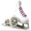 Botas - Model: Charlotte/Made in Europe (Czech Republic) / Figure Ice Skates for Girls, Kids/Stainless Steel Blades/Color: White, Size: Kids 12.5 view 3