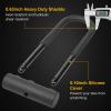 UBULLOX Bike U Lock with Cable Heavy Duty Bike Lock, 16mm U Lock and 4ft/6ft Length Security Cable with Sturdy Mounting Bracket for Bicycle, Motorcycle and More, Large view 3