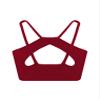 easyforever Kids Girls Athletic Sport Bra Strappy Back Vest Crop Top Tanks for Gym Workout Dance Gymnastics Burgundy E 4 view 2