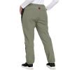 Little Donkey Andy Women's Fleece Lined Waterproof Softshell Pants Hiking Ski Snowboarding Pants Sage XS view 2