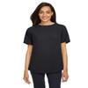 Ladies Boat-Neck Blouse-Black-XL view 1