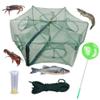 1/2 Pcs Foldable Fishing Bait Trap,6Holes Cast Portable Minnow Trap Fish Trap Crab Trap Crawfish Trap Crab Crayfish Shrimp Net view 1