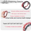 BUCKLOS IXF 104 BCD 30T-38T 170MM Mountain Bike Crankset, Hollow Integrated MTB Crank Set, Aluminum Alloy Crankset Round Oval Narrow Wide Chainring with Bottom Bracket Bolts Fit Shimano/FSA Gaint view 4