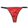 Colorful Star 5 Pack Women's Satin G-string Underwear V-back Thongs Panties (X-Large) Multicolored view 2