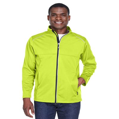 Men's Techno Lite Three-Layer Knit Tech-Shell-SAFETY YELLOW-4XL