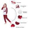 Benaive Matching Family Christmas Pajamas Set Holiday Pjs for Women Men Sleepwear (White & Red, Elk, 7) view 4