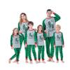 Benaive Matching Family Christmas Pajamas Set Holiday Pjs for Women Men Sleepwear (Grey & Green, XmasTree, 6) view 1