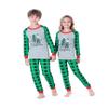Benaive Matching Family Christmas Pajamas Set Holiday Pjs for Women Men Sleepwear (Grey & Green, XmasTree, 6) view 3