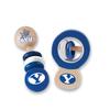 Baby Fanatic Wood Rattle 2 Pack - NCAA Georgia Bulldogs - Officially Licensed Baby Toy Set view 1
