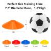 60 Pack Agile Soccer Cones with Portable Bags & Brackets,Sports Cones,cones for sports trainingsoccer cones for trainingsoccer training equipmentAgile Soccer Cones Used for Football Training view 2