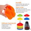 60 Pack Agile Soccer Cones with Portable Bags & Brackets,Sports Cones,cones for sports trainingsoccer cones for trainingsoccer training equipmentAgile Soccer Cones Used for Football Training view 3
