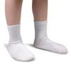 GENTABY 24 Pairs Kids Socks - 4 Each: Forest Green/Royal Blue/Violet/Dark Gray/Black/White, 1-2T view 2