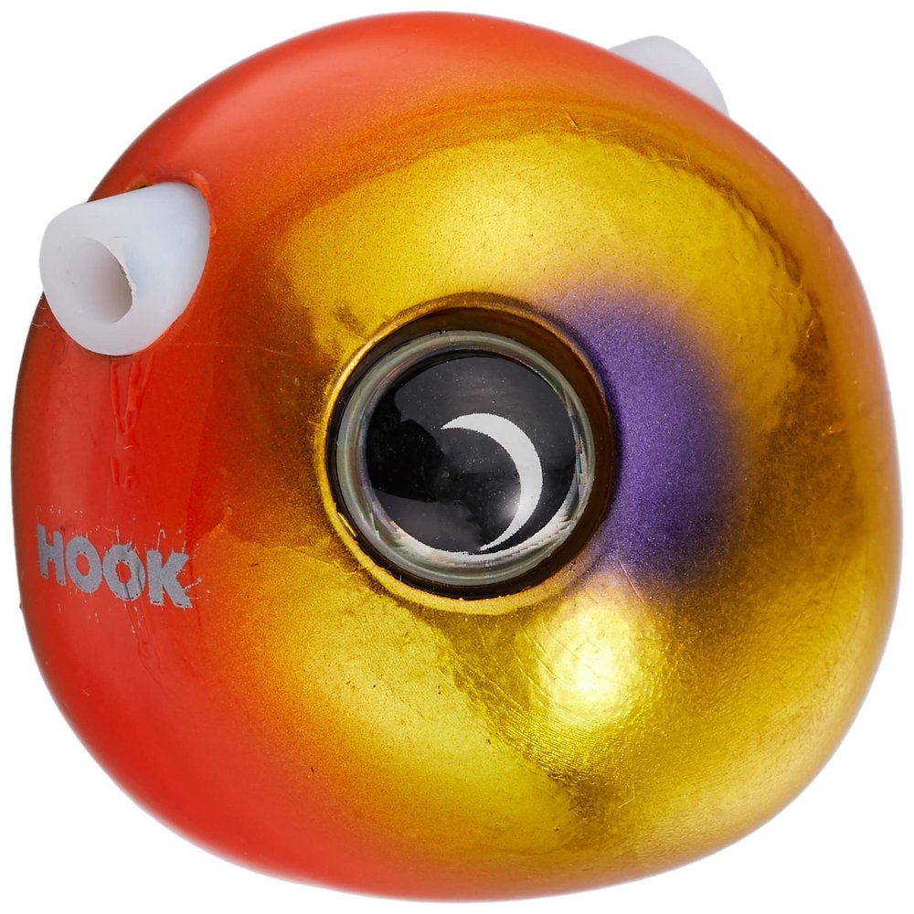 JACKALL TG Bing Ball Slide Head, Neo, 6.7 oz (195 g), Orange Gold Neo