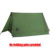 2-Person Trekking Pole Tent for Backpacking - 1.0 Ultralight A-Frame Backpacking Tent, Two Person Waterproof Hiking Tent for Camping, Lightweight Camping Tent for Scouts, Trekker (No Poles) view 2