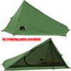 1 Person Trekking Pole Tent for Backpacking - Ultralight Backpacking Tent, Waterproof Hiking Tent for Camping, Lightweight Camping Tent for Scouts, Trekker(NO Trekking Poles) view 2