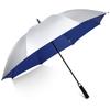 G4Free 62 Inch UV Protection Golf Umbrella UPF 50+ Large Sun Blocking Auto Open Windproof Rain Umbrellas (Silver/Blue) view 1