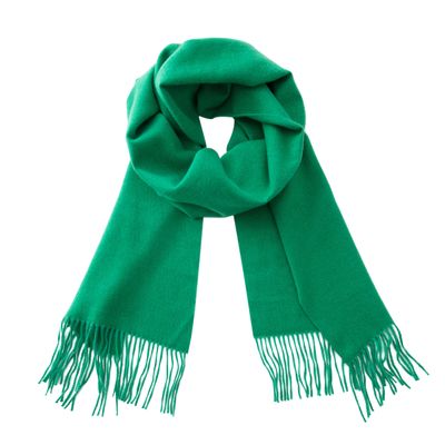 CALVIN & OLIVIA Super Soft Cashmere-Like Touch Lightweight Scarf Cozy Winter Accessory & Perfect Holiday Gift for Men & Women - Green