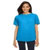 Ladies Boat-Neck Blouse-Ocean Blue-XS view 1