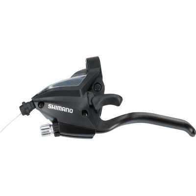 SHIMANO Gear / Brake Lever ST-EF500-4 MTB Trekking Left 2-Speed Black