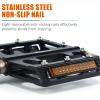 KOOTU Mountain Bike Pedals, Dual Function Platform and SPD Pedal Aluminum 9/16" Sealed Clipless Pedals Bicycle Pedals with SPD Cleats- Great for Road, MTB, Mountain Bikes view 3
