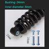 Jejy MTB Bicycle XC Soft Tail Shock Absorber Rear Biliary Spring Bike 125mm Accessories Lock Out Suspension (Size : 125mm, Weight Range : 350lbs) view 3