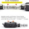 Lightweight Self-Locking Pedals for Shimano SPD SL System, Road Bike Pedals Cleats Set for Shimnao SPD-SL Clipless Pedals (Cr-Mo Axle (265g)) view 4
