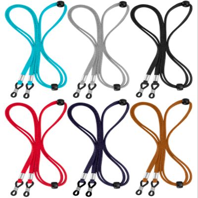 BILIONE Adjustable Eyeglass Holder Straps, 6 Pcs Premium Leather Glasses Lanyards for Women, Men and Kids, Universal Sport Safety Eyewear Retainer for Sunglasses