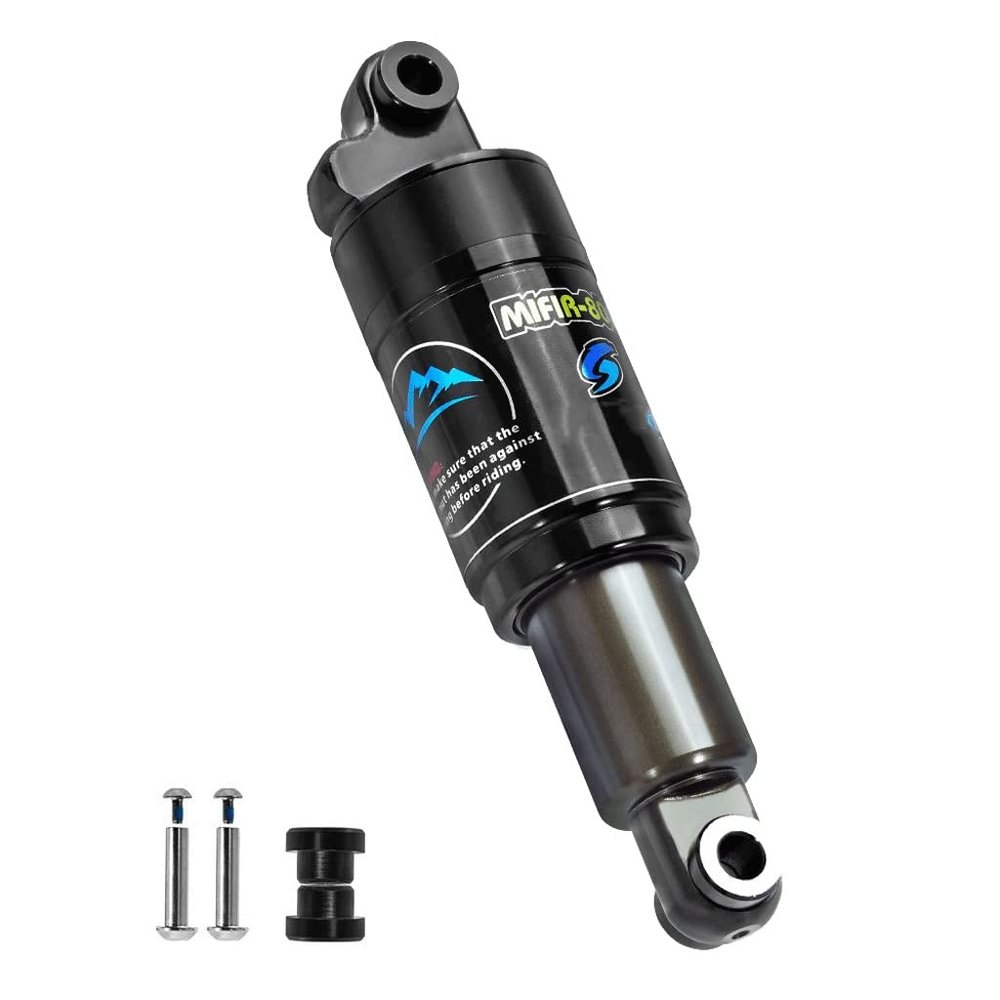 Jejy Shock Absorber 125/150/165/ 190mm Mountain Bike Soft Tail Bicycle Oil Spring Shock MTB Rear Shock Absorber (Size : 150mm/1000Lbs)