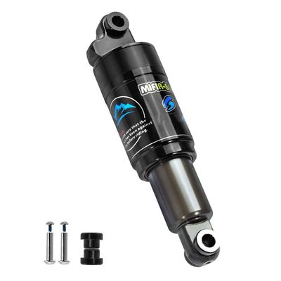 Jejy Shock Absorber 125/150/165/ 190mm Mountain Bike Soft Tail Bicycle Oil Spring Shock MTB Rear Shock Absorber (Size : 165mm/1000Lbs)