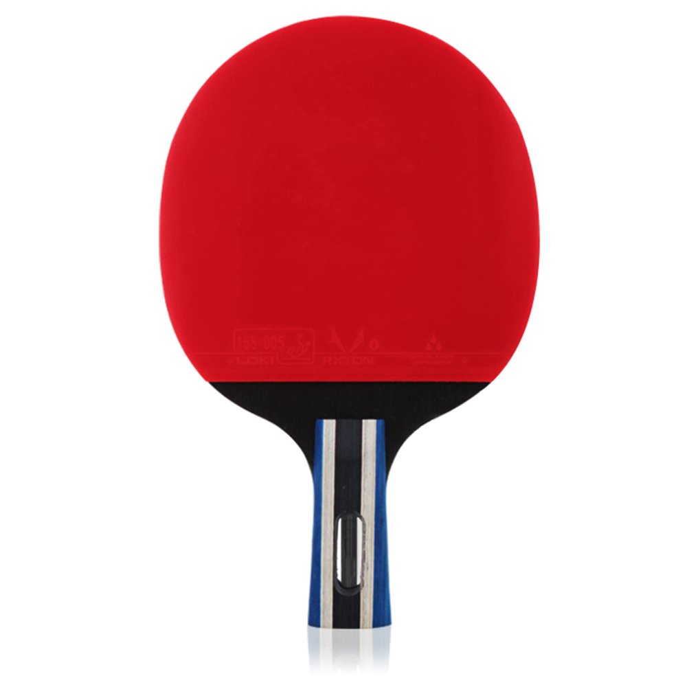 LINGOSHUN Ping Pong Paddle Set,5-Layer Wood,Table Tennis Racket for Trainers,Amateurs,Beginners,Table Tennis Bats 1 Player Suit / 2 Stars/Short Handle